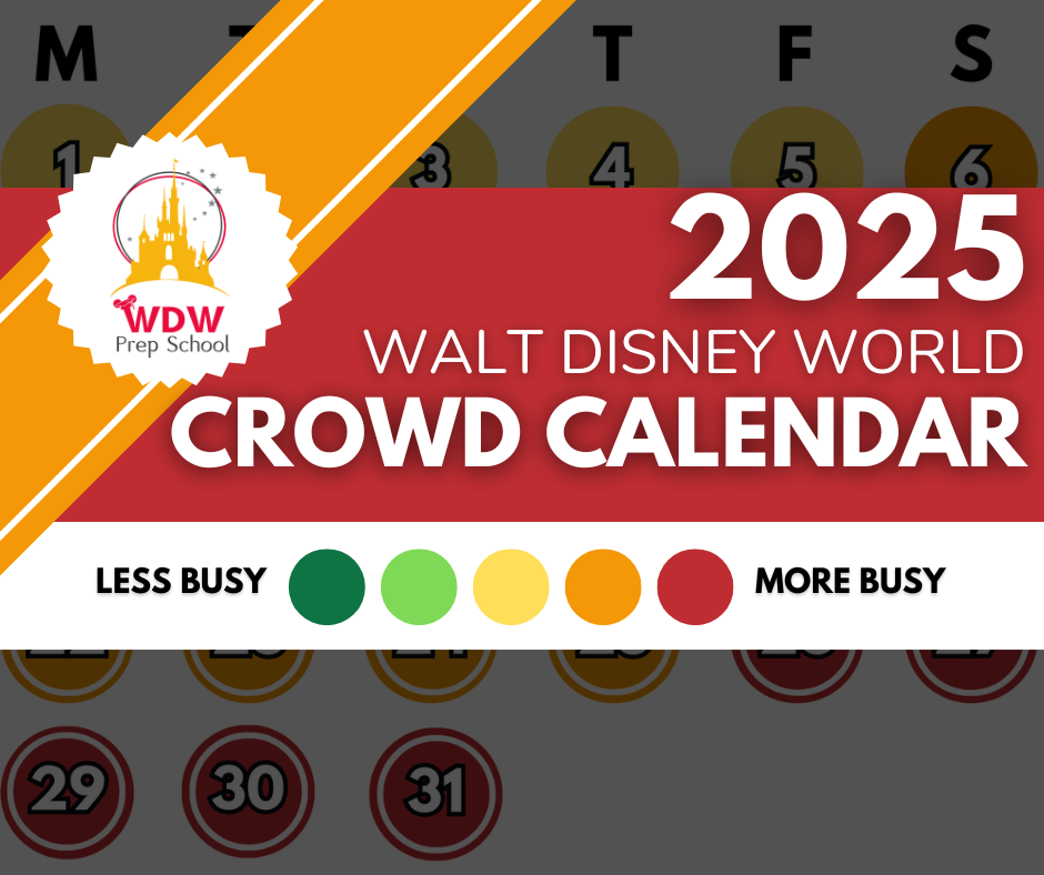 2024 2025 Disney World Crowd Calendar best Times To Go In 2024 