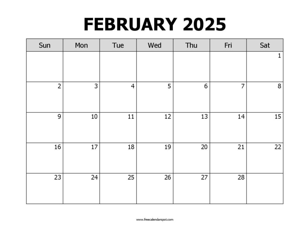 2025 Monthly Calendar Printable January To December 