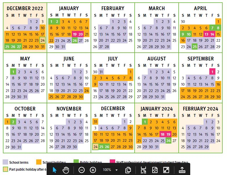 2025 School Calendar Eq Poppy T Currie