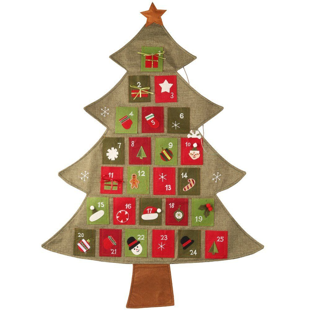 30 DIY Advent Christmas Calendars Free Activities Printable Fabric 