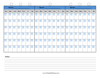 90 Day Countdown Calendar Printable
