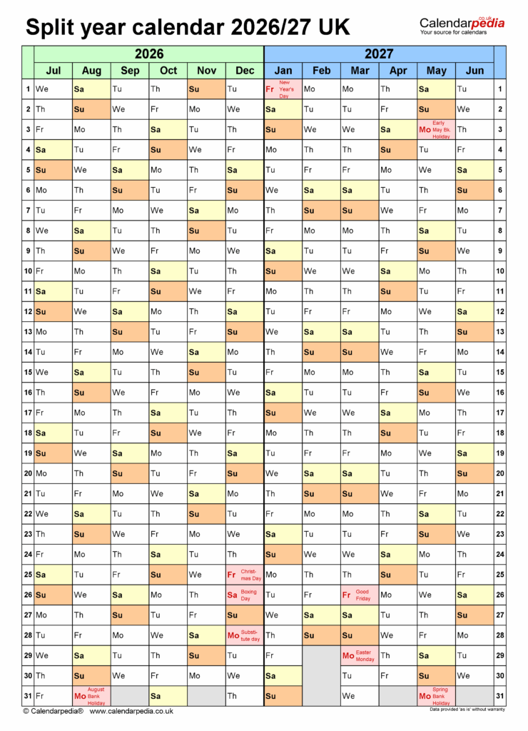 A Comprehensive Guide To Excel 2026 2027 Calendar Functionality Shena 