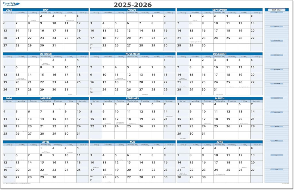 Amazon Fiscal Academic Split Year July 2025 To June 2026 