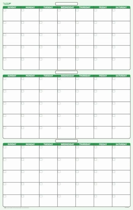 Blank 90 Day Calendar Printable Free Printable