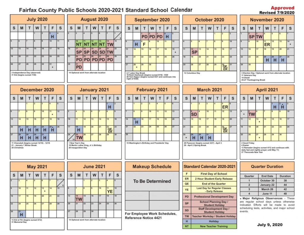 Fairfax County Public School Calendar 2025 25 202425 School Year 