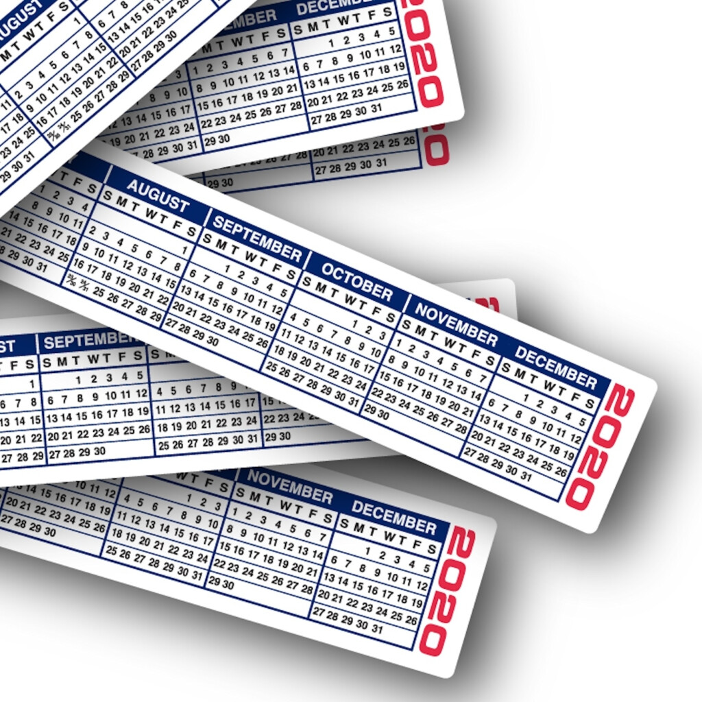 Free Printable Monitor Calendar Strips 2025 Daniel J Miranda
