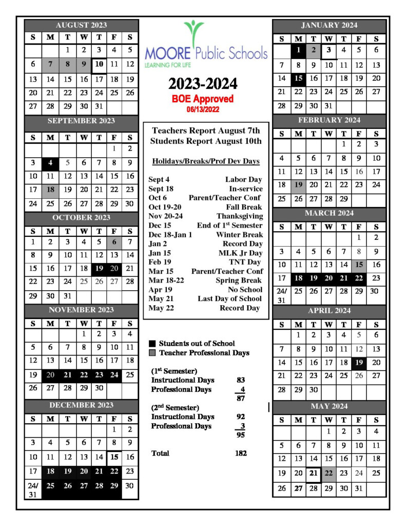 Free Printable School Calendar 2024 Image To U