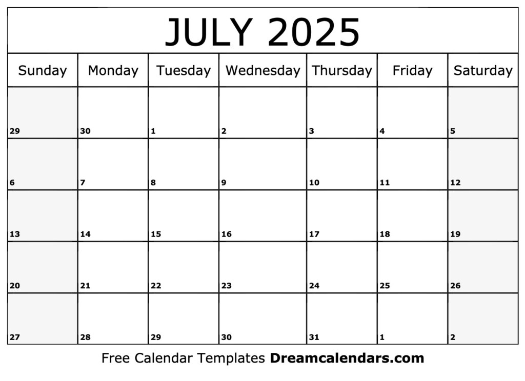 July 2025 Festival Calendar Bella Traill T 