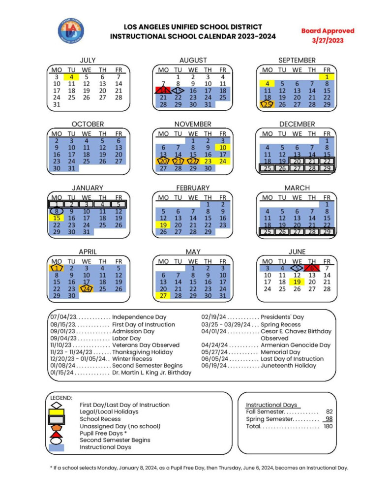 Lausd Calendar 2025 Finn A Coxen