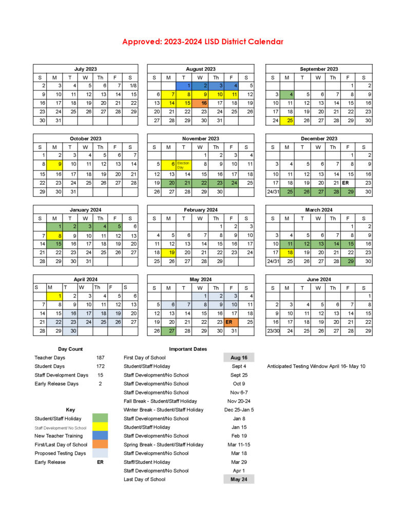 Lewisville Isd Calendar 2025 2026 David Adil