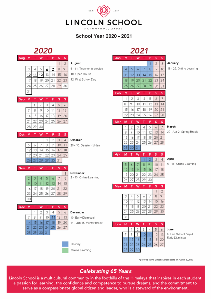 Lincoln Public Schools Calendar Megan May