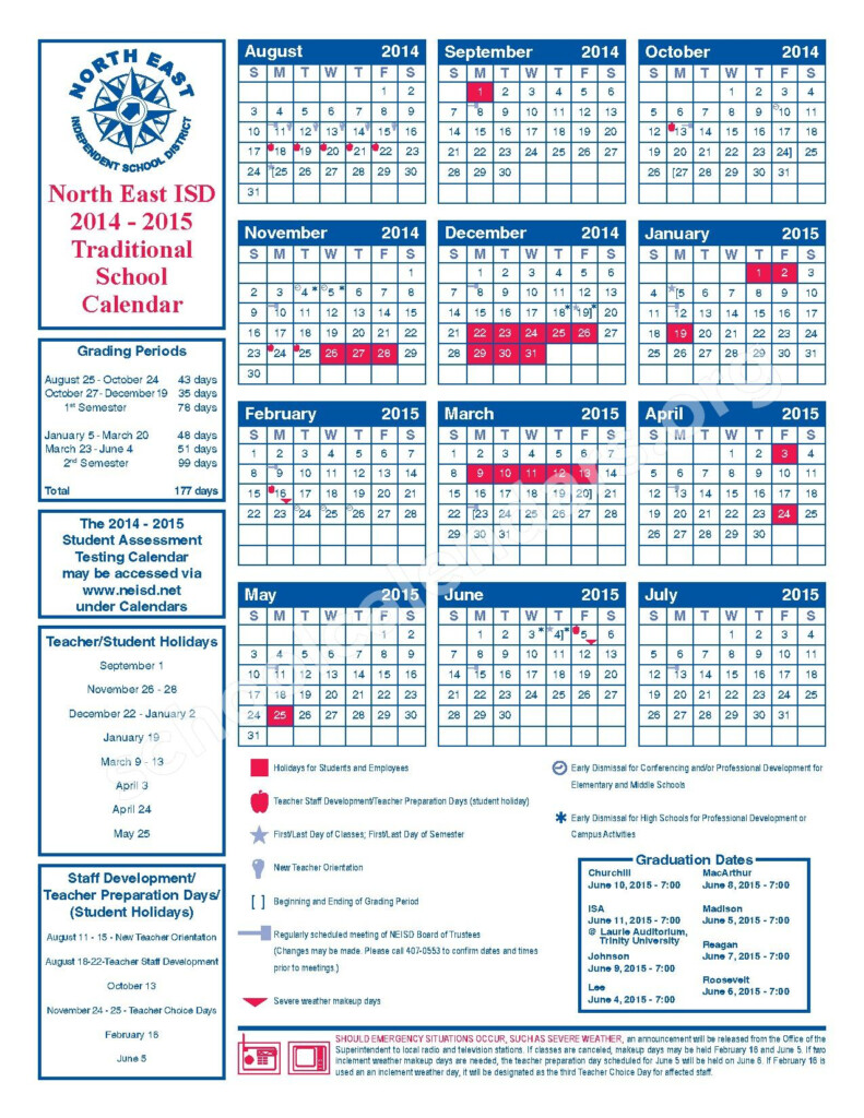 Navigating The North East Independent School District NEISD 2026 2027 