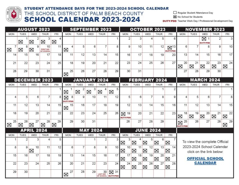 Palm Beach County School Calendar 2025 25 Mathias E Berg