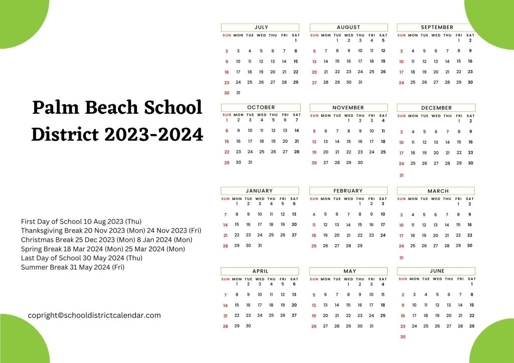 Palm Beach School District Calendar 2025 2026 Jemmy Korney
