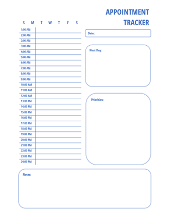 Printable 2025 Appointment Calendar Free Printable Templates