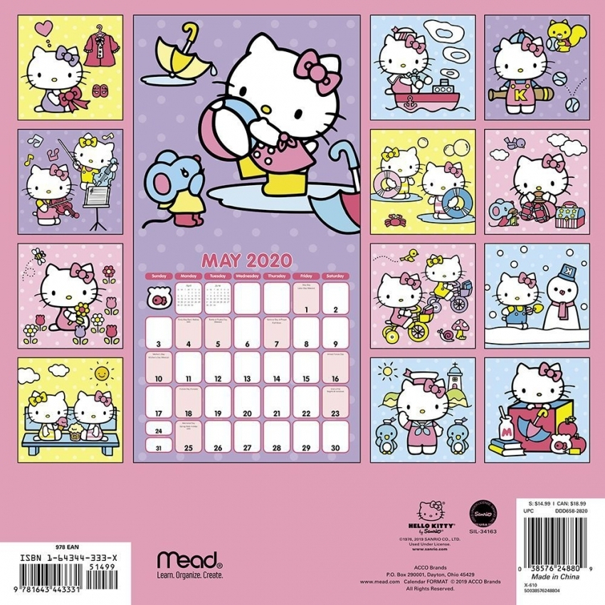 Printable Calendar Sanrio Calendar 2025 Simon M Vestergaard