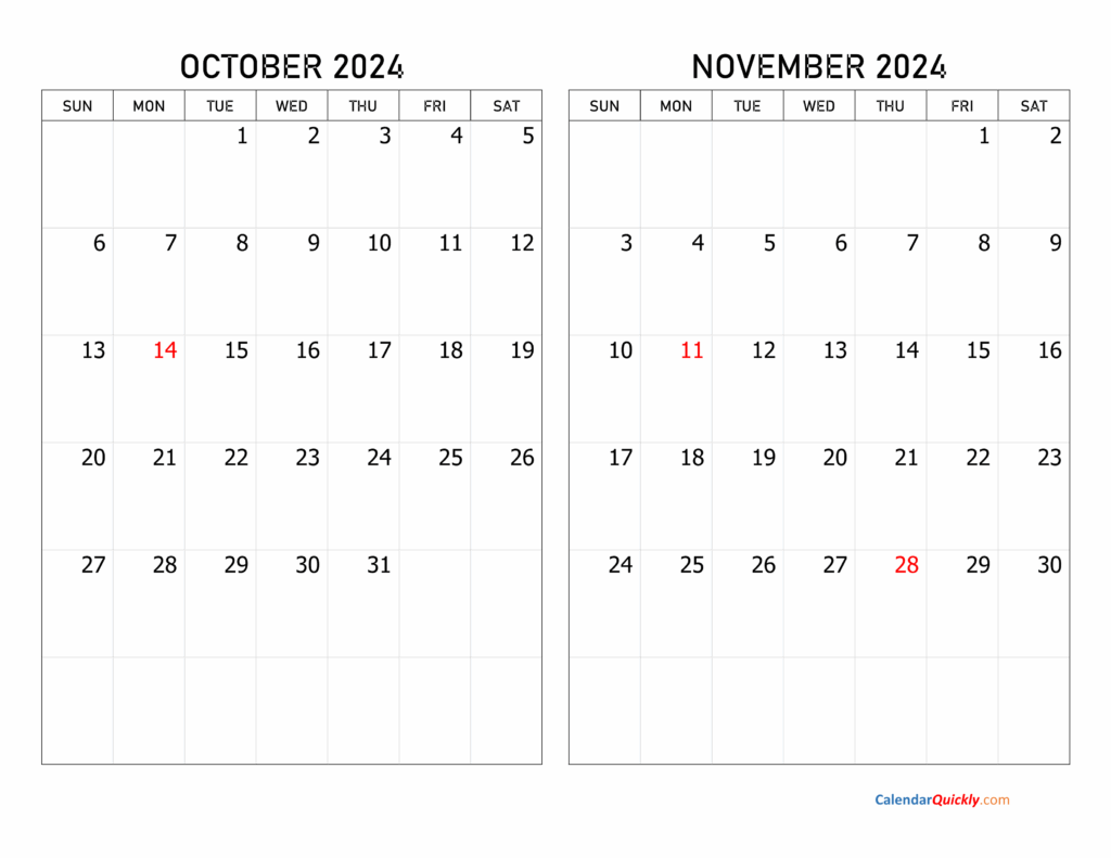 September October November 2024 Goldie Colleen