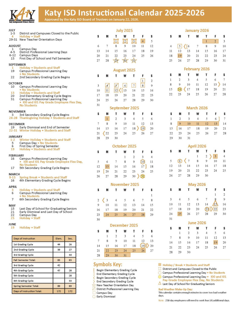 Tomball Isd Calendar 2025 2026 Silje K Andresen