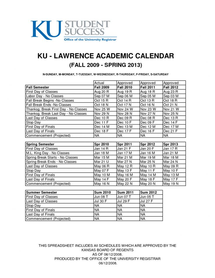 University Of Kansas Academic Calendar Summer 2024 Latest News