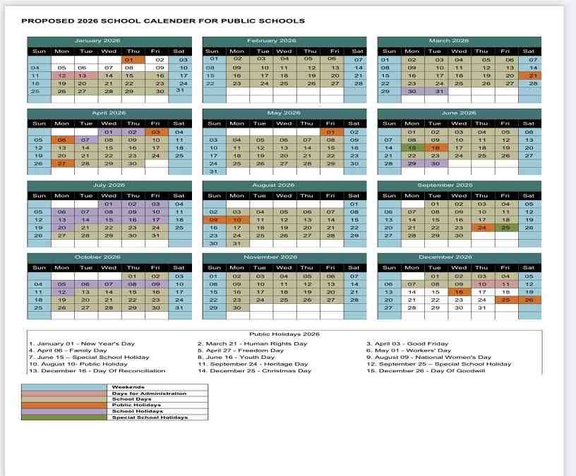 Westlake Schools Proposed Calendar For The 2025 2026 School Year 