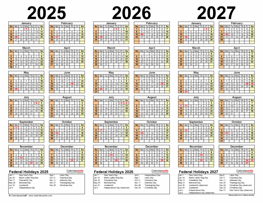 York Region Calendar 2025 Jaxon Sykes M 